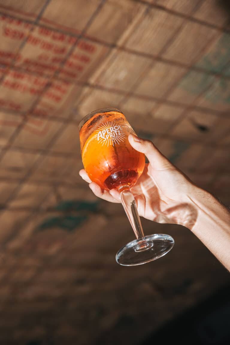 Aperol Spritz en 4 makis